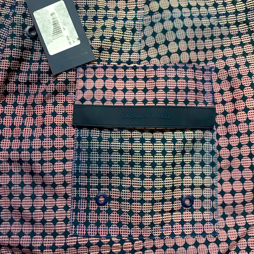 Zachary Prell Arroyo Circle Print Swim Trunks NWT - Picture 9 of 13